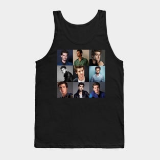 Andrew Garfield Collage Tank Top